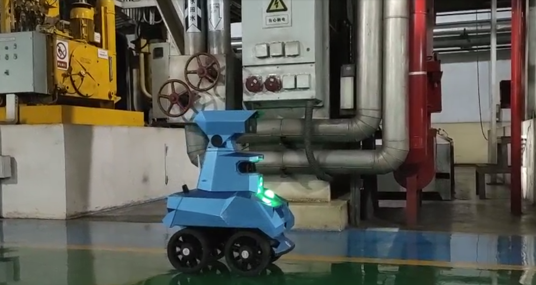 锅炉零米区域巡检机器人